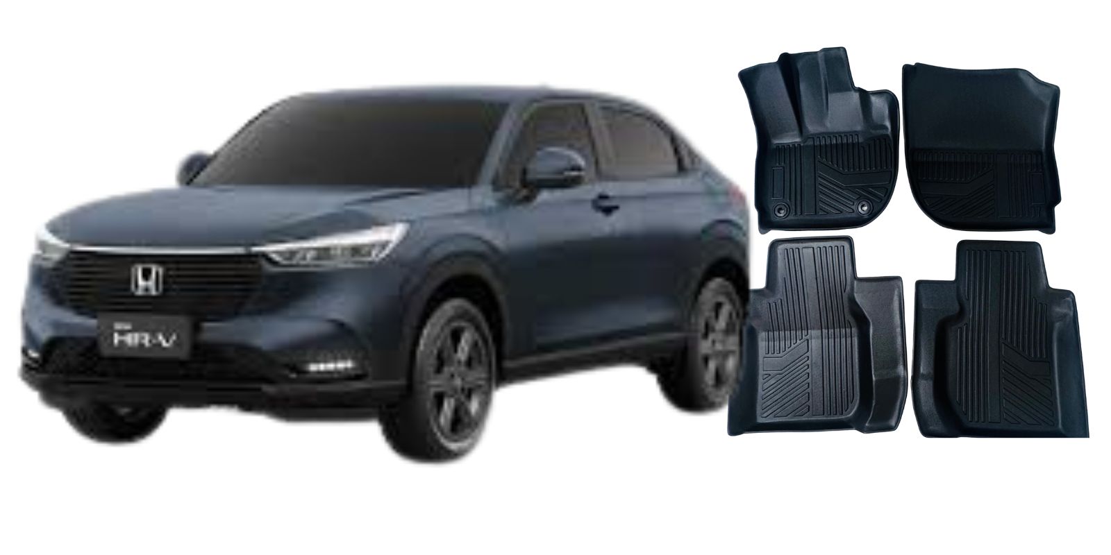 Honda HR-V - Jogo de tapetes bandeja 3D